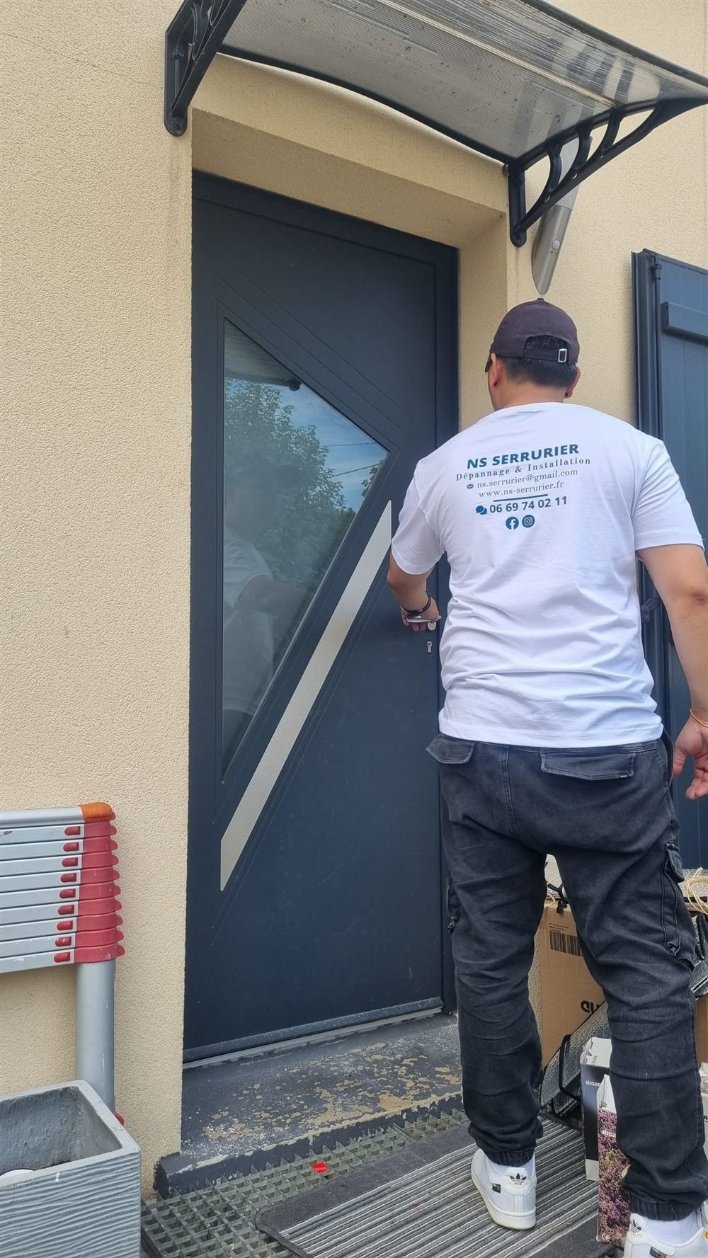 Ouverture de porte par NS Serrurier
