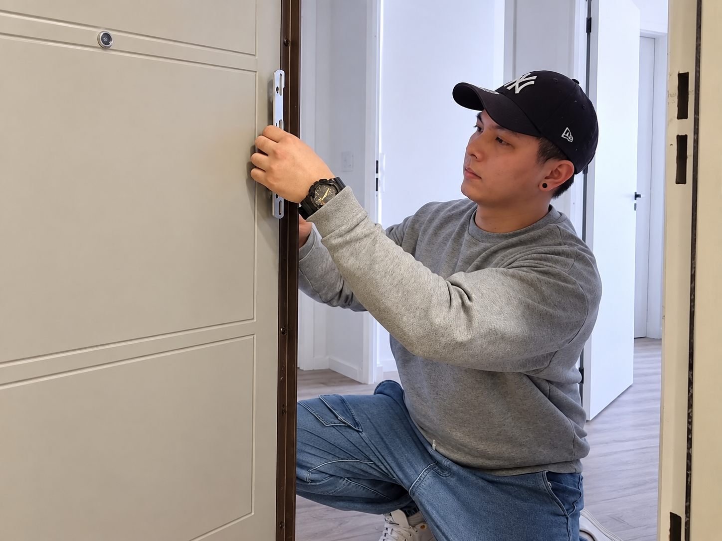 Changement de serrure multipoints