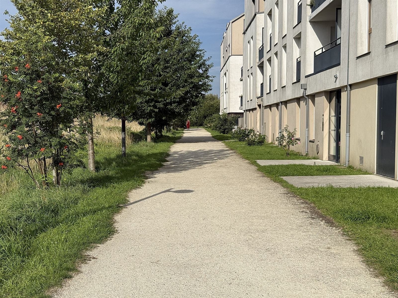 Résidence récente rue d'Helsinki à Montévrain